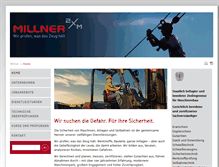 Tablet Screenshot of millner.at